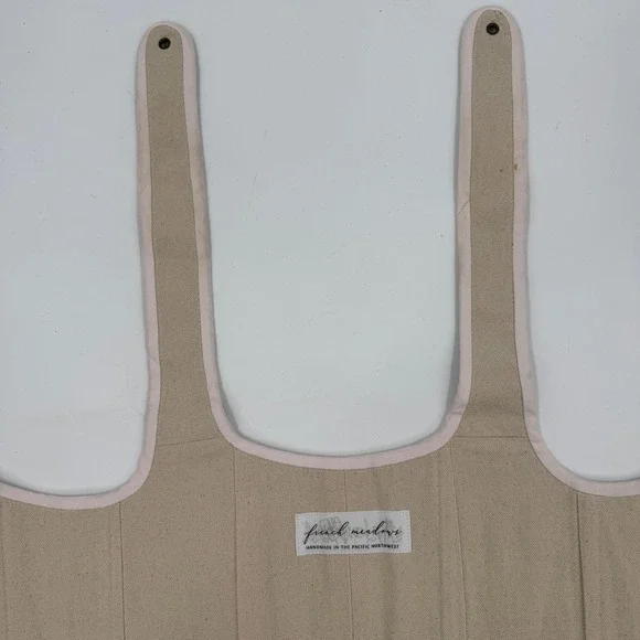 French Meadows Floral Tapestry Corset Stays Bodice Pink Gold Renaissance PNW - Picture 8 of 14